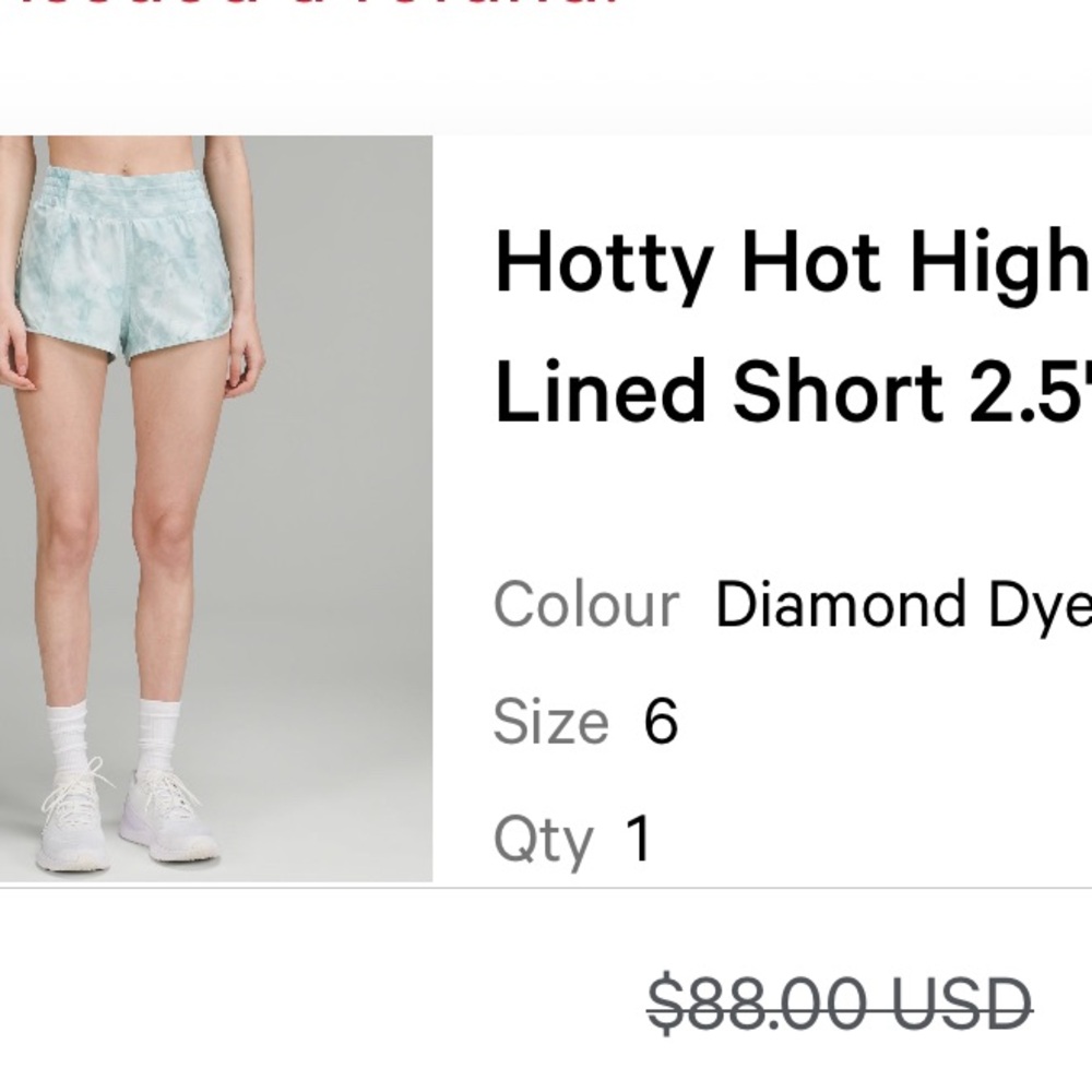 lululemon athletica Hotty Hot High Waist Shorts - Diamond Dye